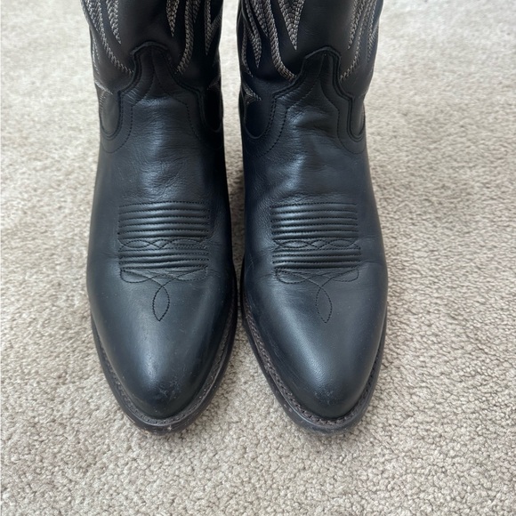 Tecovas Jamie Black Western Leather Boots - Picture 4 of 7